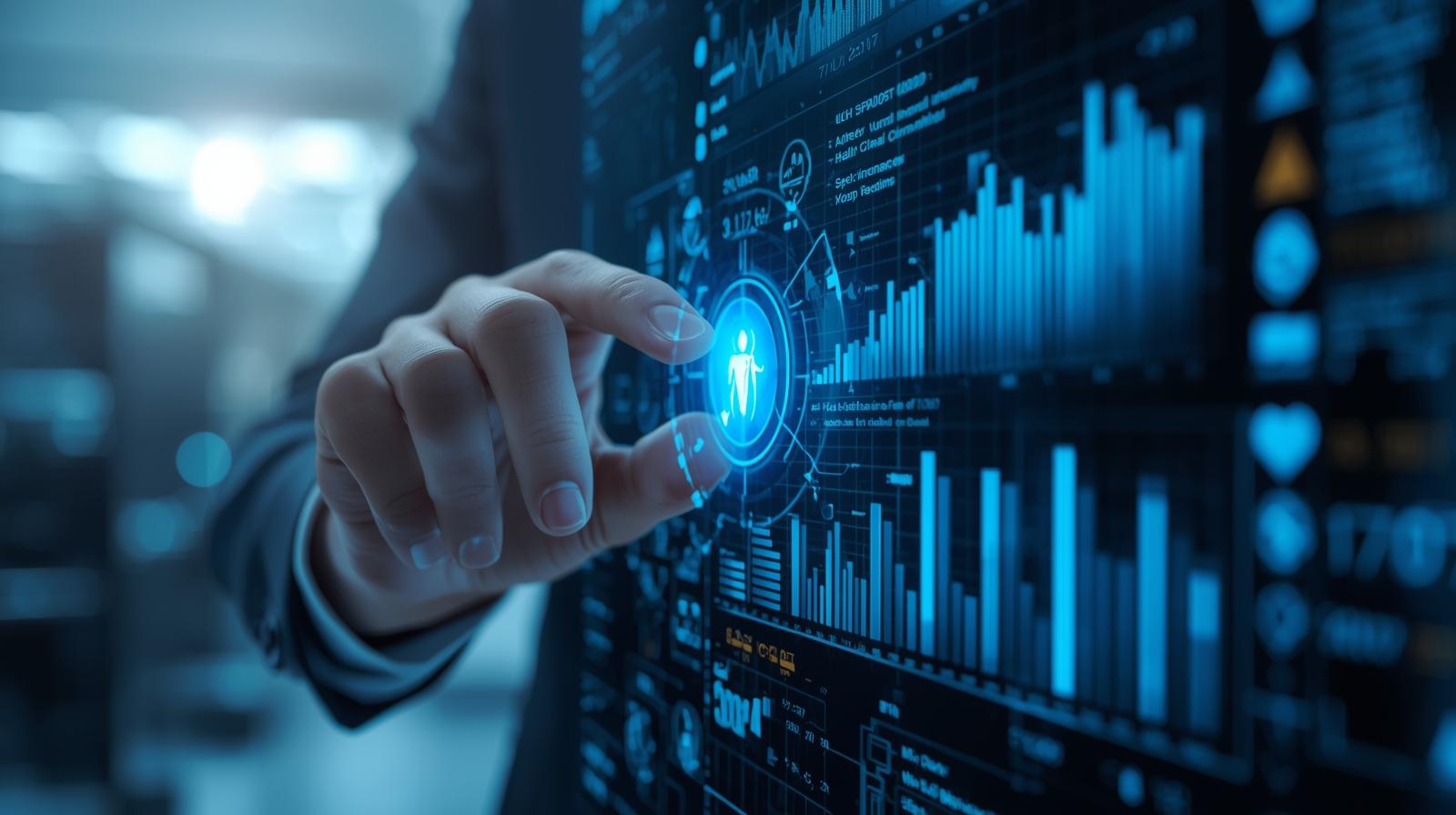 Abstract technology graphic